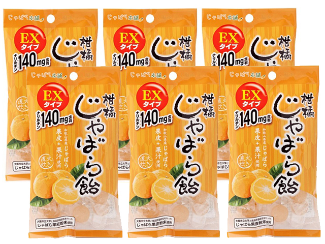 柑橘じゃばら飴EX90g×6袋セット