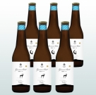 月山のクラフトビール　2種飲み比べセット（ピルスナービール・ミュンヒナービール）　各ビン330ml×3本