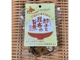 道の駅しかべ間歇泉公園限定 「ごはんにあうしかべ」シリーズ 鱈子と昆布の旨煮 80g 3個セット