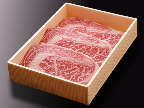 【茨城】ほれぼれ牛ロースステーキ用(160g×3)