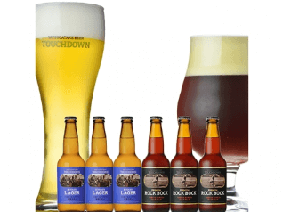 八ヶ岳ビール タッチダウン 世界1位受賞ビール　ビン2種6本セット(各330ml×3本)