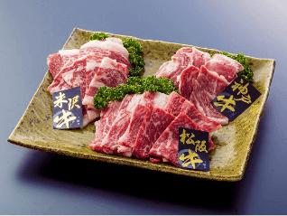 ブランド牛3種焼肉用食べ比べ600gセット(松阪・神戸・米沢　各200g)